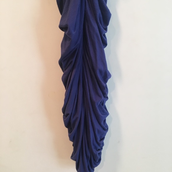 RACHEL PALLY Blue Ruched Desire dress - Picture 4 of 5